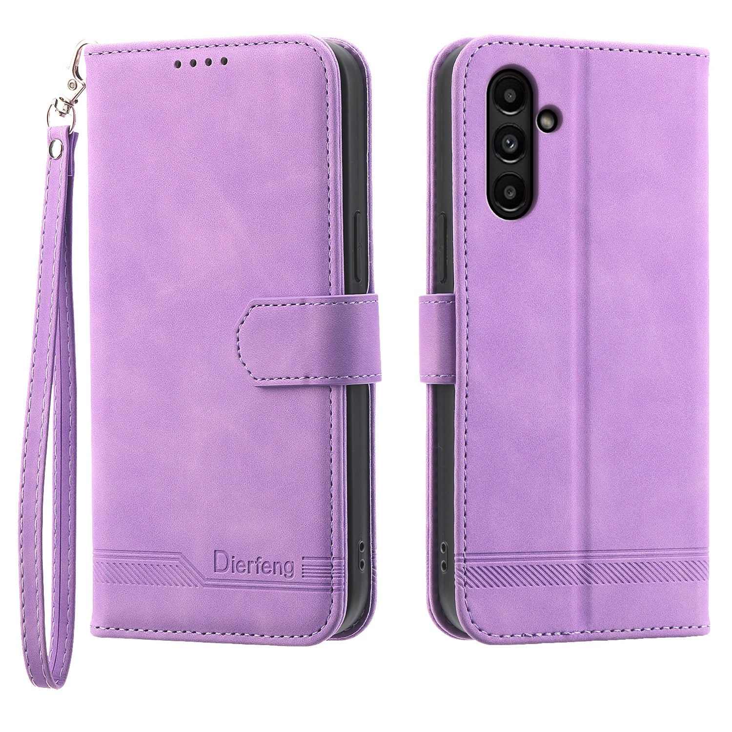 DIERFENG DF-03 For Samsung Galaxy A15 Case Shockproof Leather Stand Phone Cover Wallet DIERFENG DF-03 For Samsung Galaxy A15 Case Shockproof Leather Stand Phone Cover Wallet